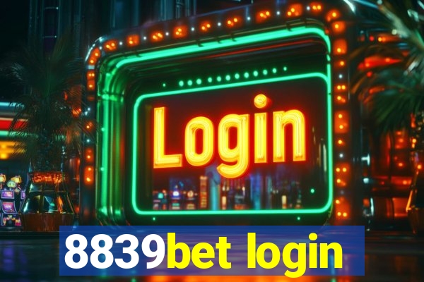 8839bet login