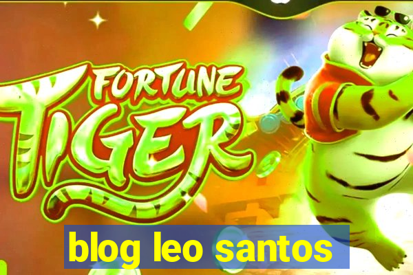 blog leo santos