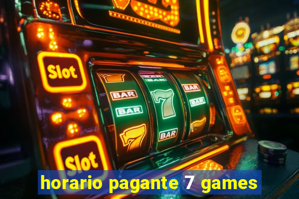 horario pagante 7 games