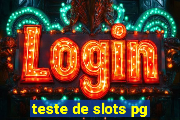 teste de slots pg