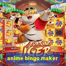 anime bingo maker