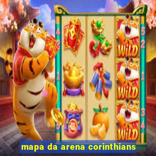 mapa da arena corinthians