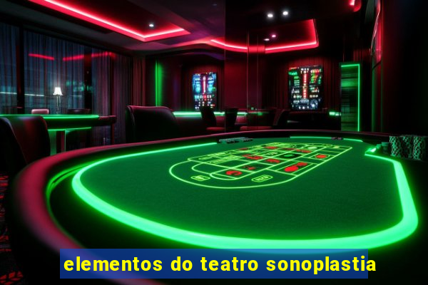 elementos do teatro sonoplastia