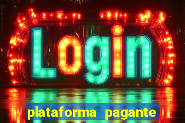 plataforma pagante fortune tiger