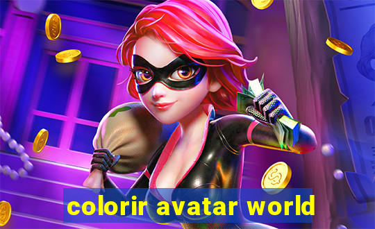 colorir avatar world