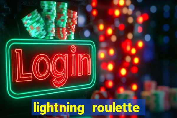 lightning roulette como jogar