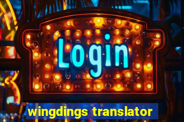 wingdings translator