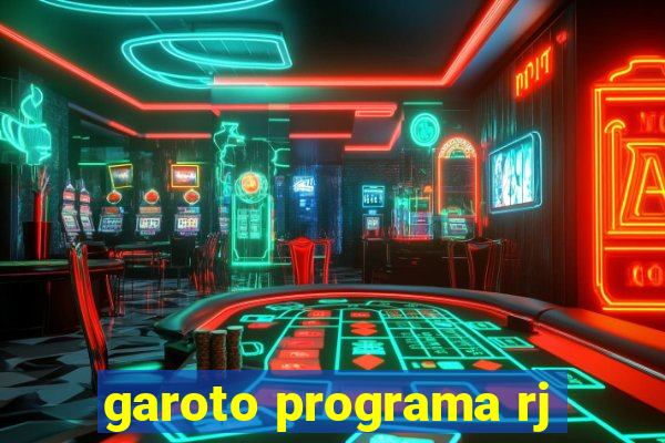 garoto programa rj