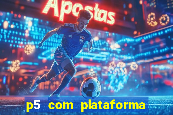 p5 com plataforma de jogos