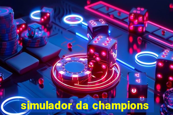 simulador da champions