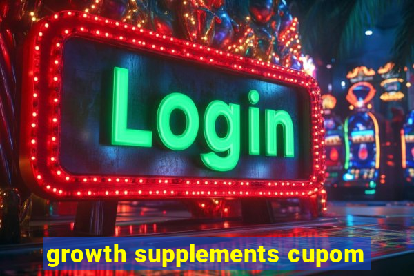 growth supplements cupom