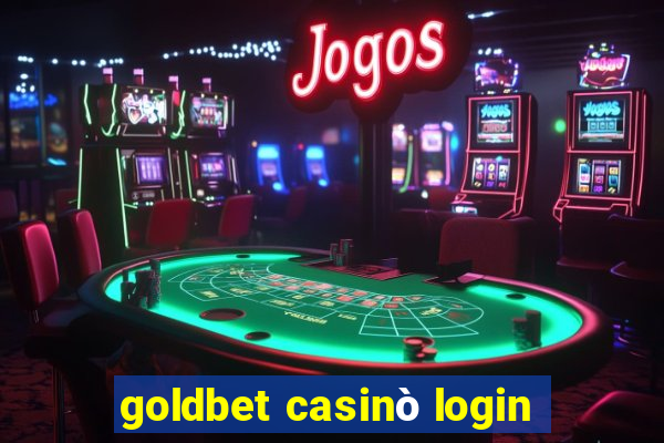 goldbet casinò login