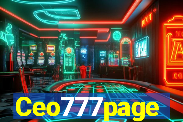 Ceo777page