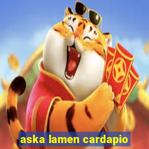 aska lamen cardapio